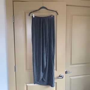 Apt 9 soft gray maxi skirt